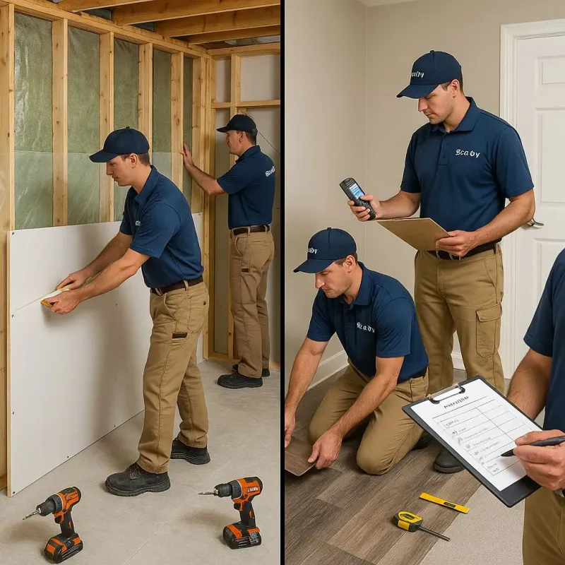 Repairs and Reconstruction process in De Witt, AR