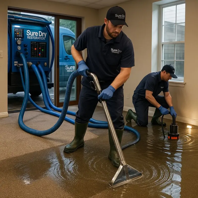 Water Extraction and Removal process in De Witt, AR